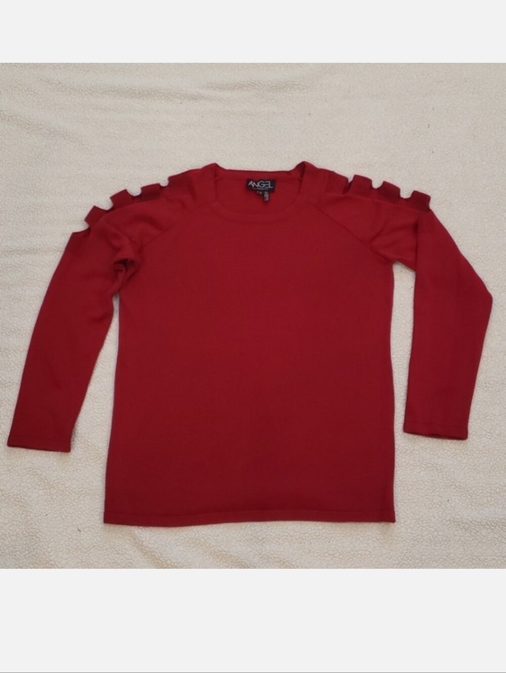 Red Sweater By Angel Apperal
